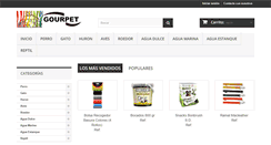 Desktop Screenshot of gourpet.com